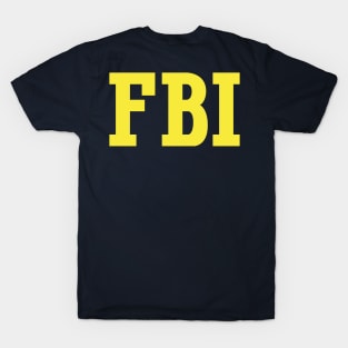 FBI Logo (front and back) T-Shirt